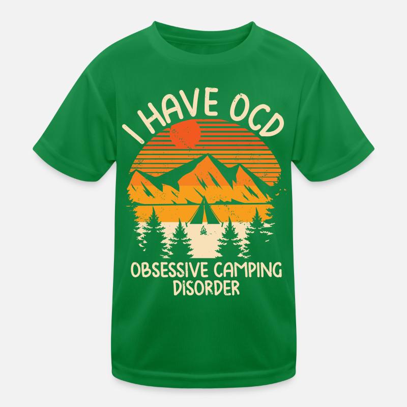 Camping T-shirt sport Enfant