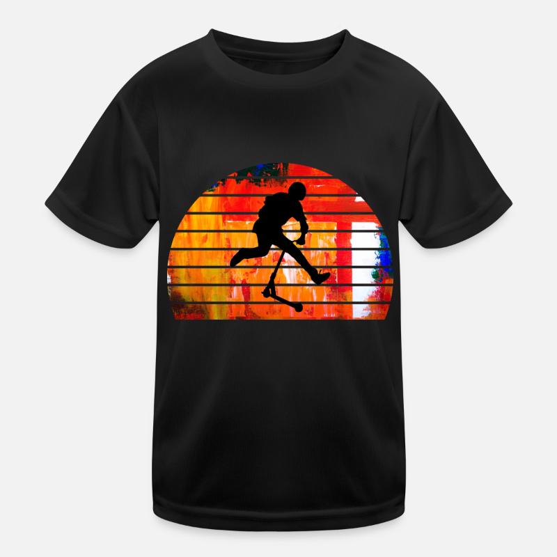 freestyle scooter Kids Functional T-Shirt