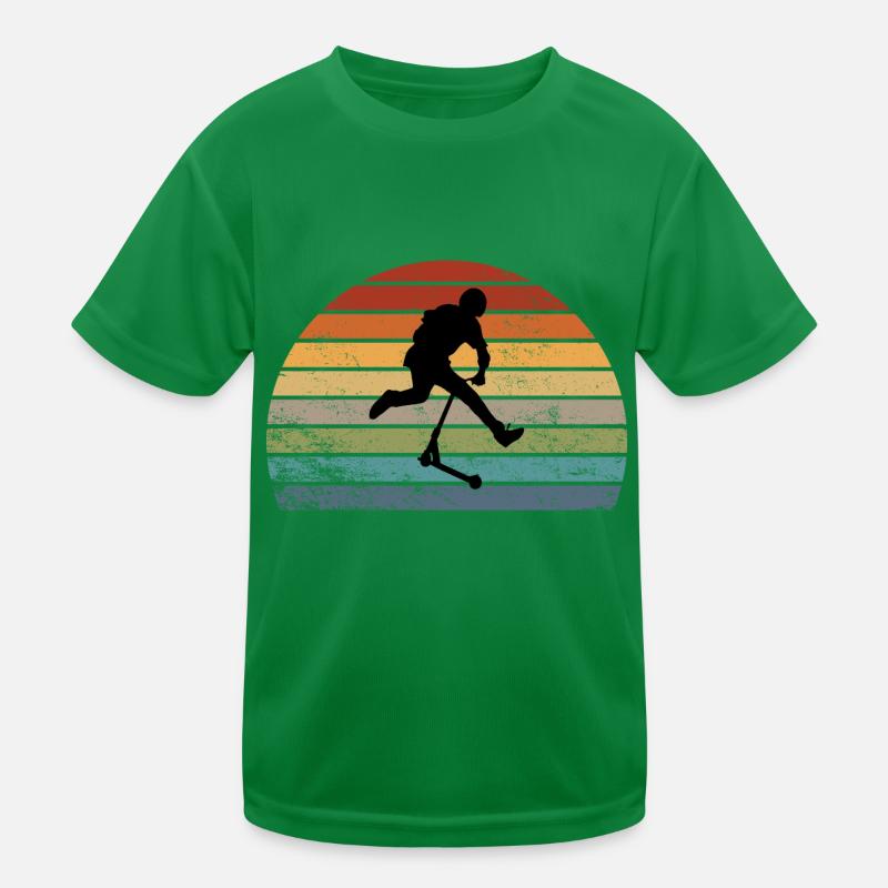 Freestyle-Roller Kinder Funktions-T-Shirt