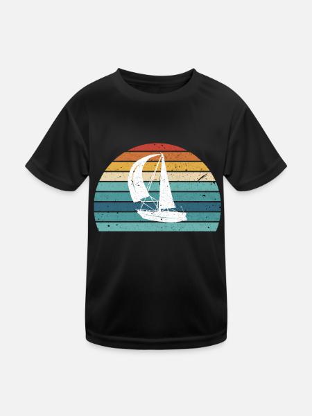 veil - Kids Functional T-Shirt - black - Front