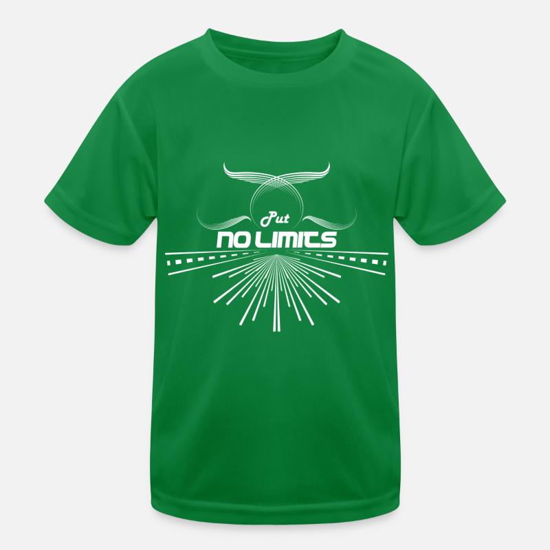 Put no Limits - without limit Kids Functional T-Shirt