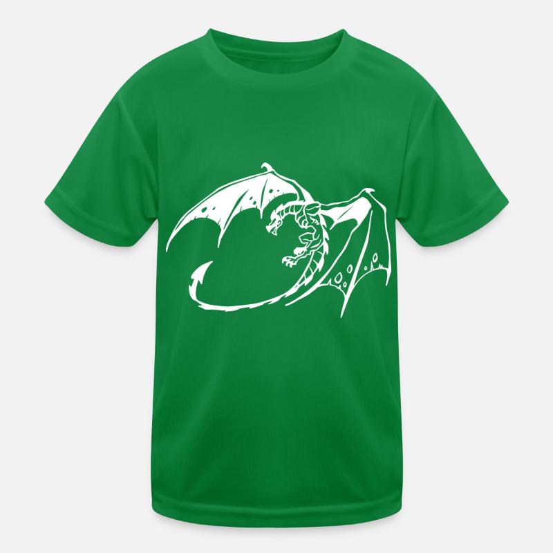 Drache Kinder Funktions-T-Shirt