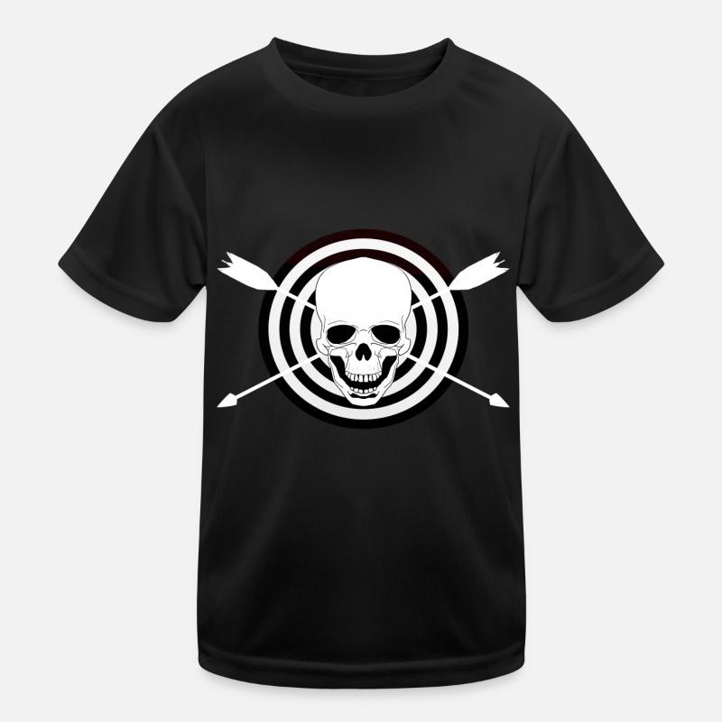 Bogenschießen Bogenschützen Bogenschütze Shirt Kinder Funktions-T-Shirt