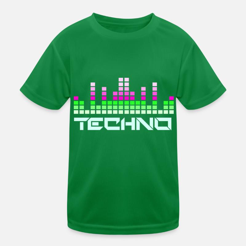 Musique techno T-shirt sport Enfant