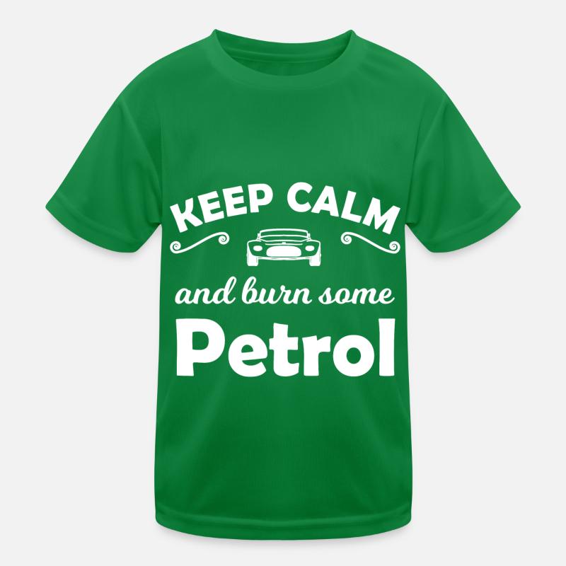 Benzin Autos Kinder Funktions-T-Shirt