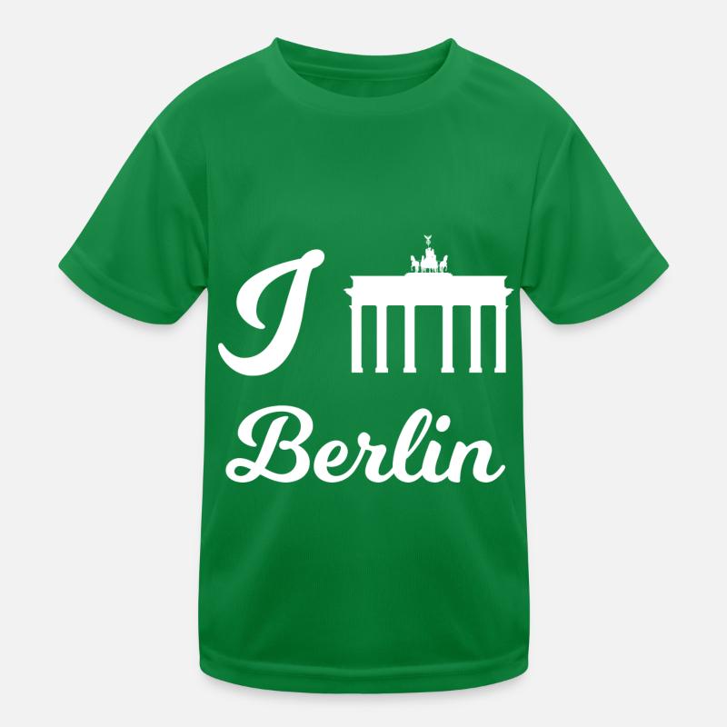 Die Berliner Liebe Kinder Funktions-T-Shirt