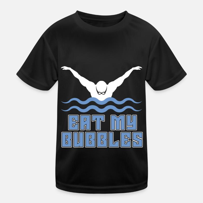 Schwimmen Schwimmer Kinder Funktions-T-Shirt