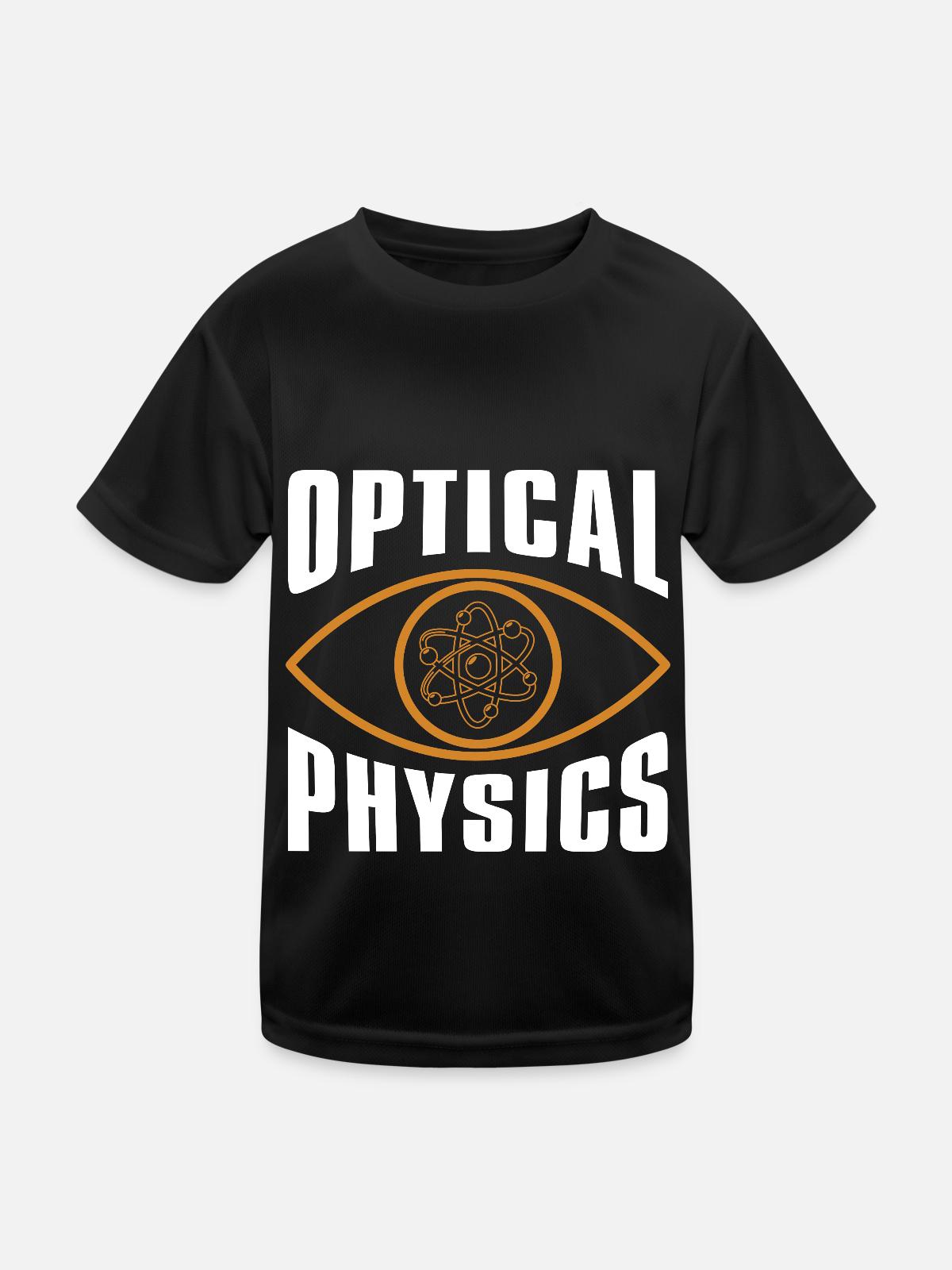 Physics Physicist - Kids Functional T-Shirt - black - Front