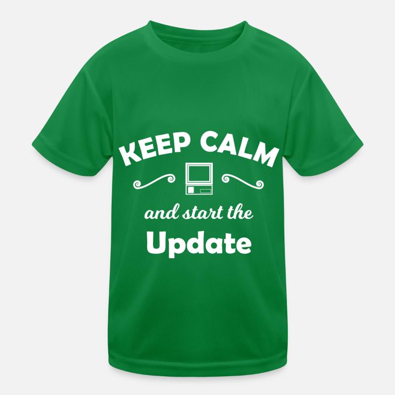 Computer update Kinder Funktions-T-Shirt