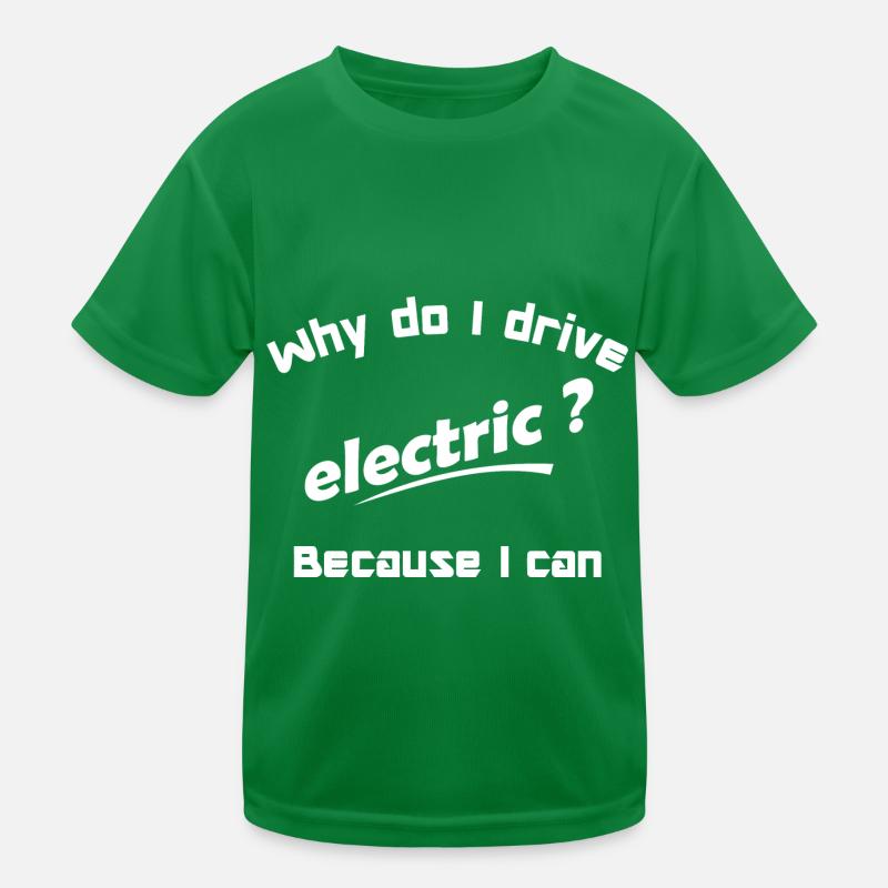 electric Kids Functional T-Shirt