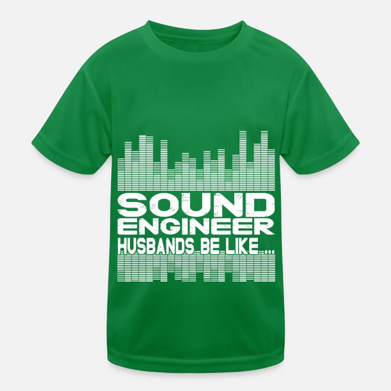 Tontechniker Sound Audio Engineer Kinder Funktions-T-Shirt