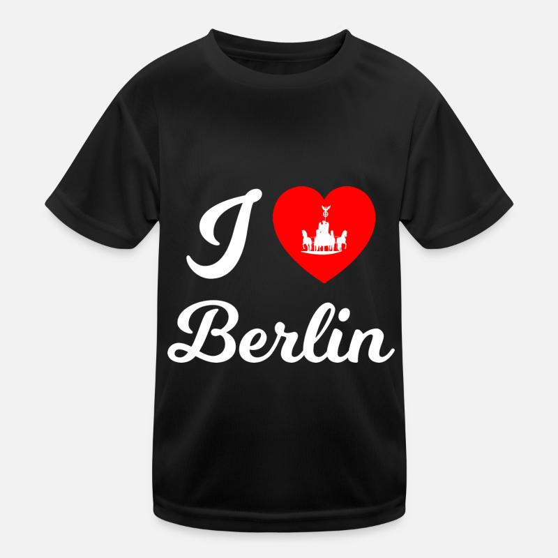 Le cœur de Berlin T-shirt sport Enfant