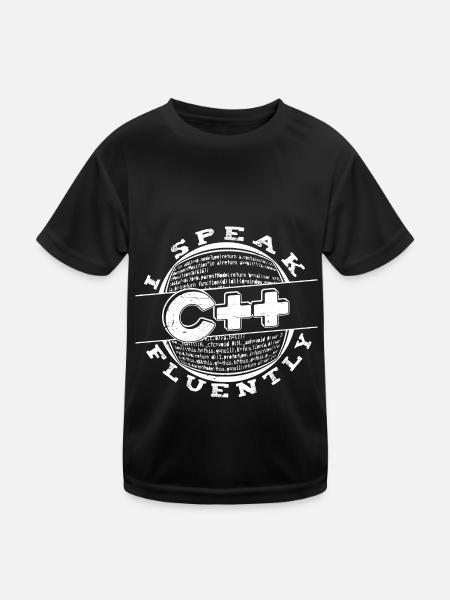 Programmer Coder Software Developer - Kids Functional T-Shirt - black - Front