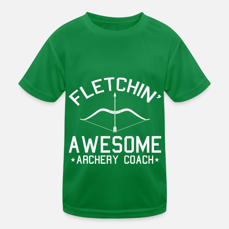 Archer Archery Arrow Archery Archery Kids Functional T-Shirt