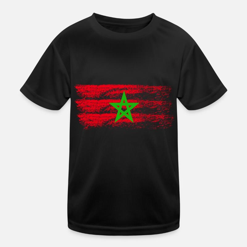 Marokko Kinder Funktions-T-Shirt