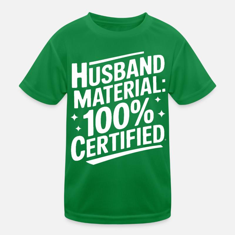 Bräutigam Hochzeit Heirat Kinder Funktions-T-Shirt