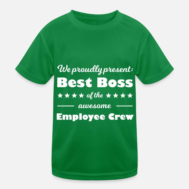 Mein bester Chef Kinder Funktions-T-Shirt