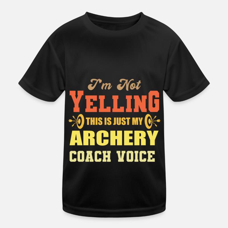 Bogenschütze Bogensport Pfeil Bogen Bogenschießen Kinder Funktions-T-Shirt