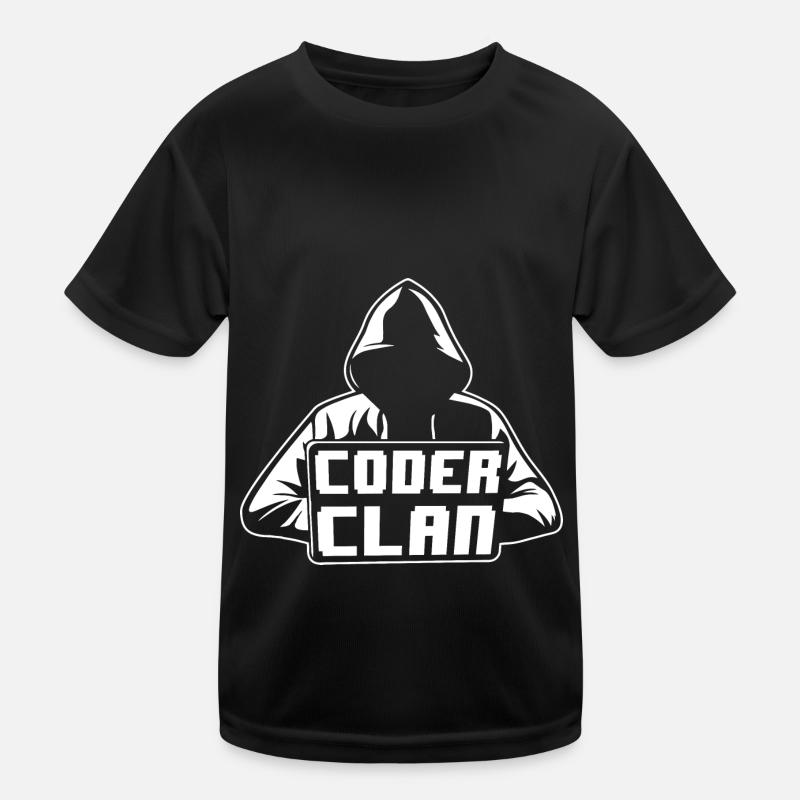 Programmeur Coder Développeur de logiciels T-shirt sport Enfant