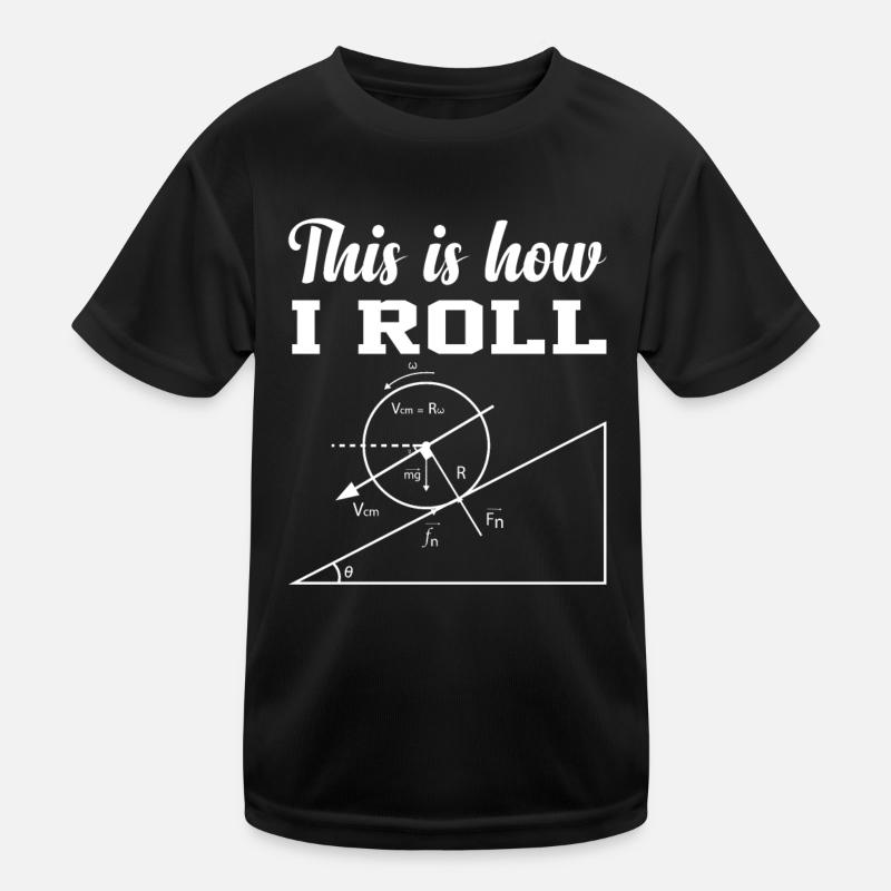 C’est comment je roule physics shirt T-shirt sport Enfant