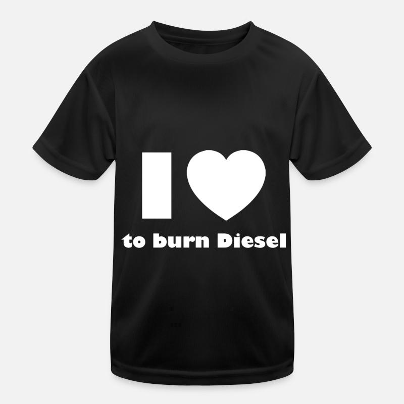 Autofahrer Liebe Kinder Funktions-T-Shirt