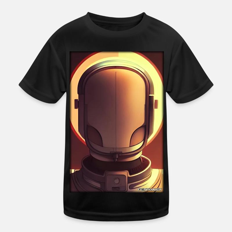 Robot Future Technology Science Android Kids Functional T-Shirt