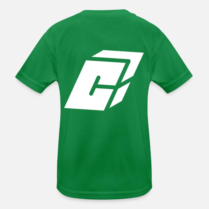Abstract C-Brief Kinder Funktions-T-Shirt