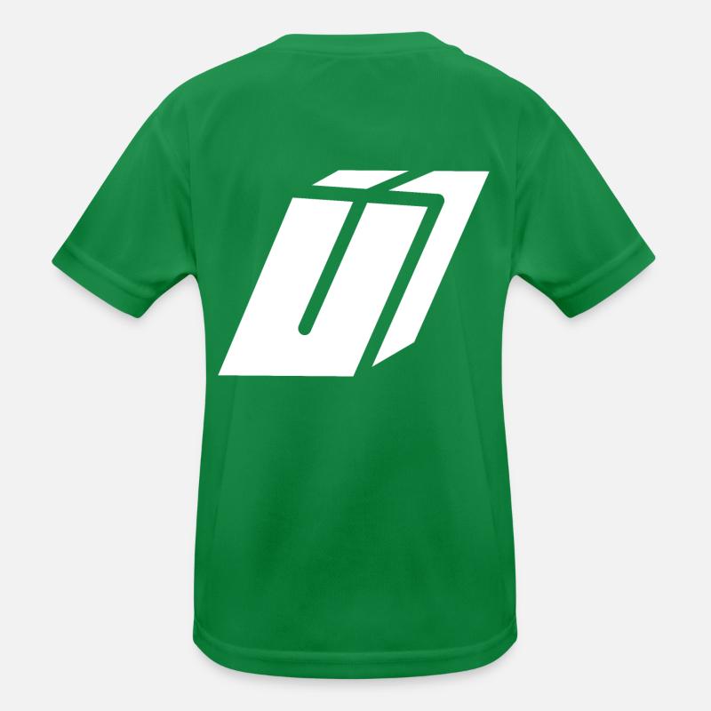 Lettre U abstraite T-shirt sport Enfant