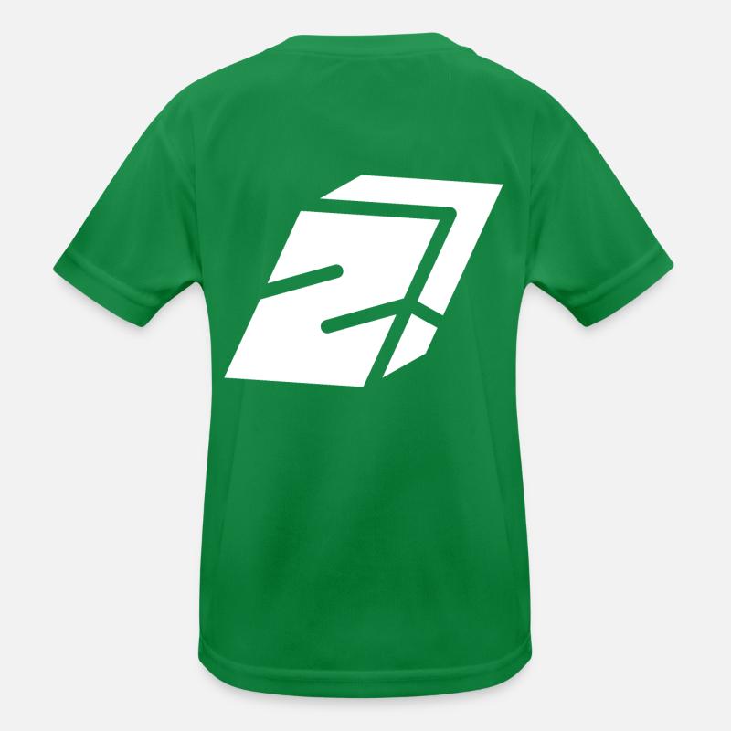 Abstract Z-Brief Kinder Funktions-T-Shirt