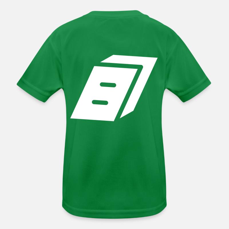 Abstract Nummer 8 Kinder Funktions-T-Shirt