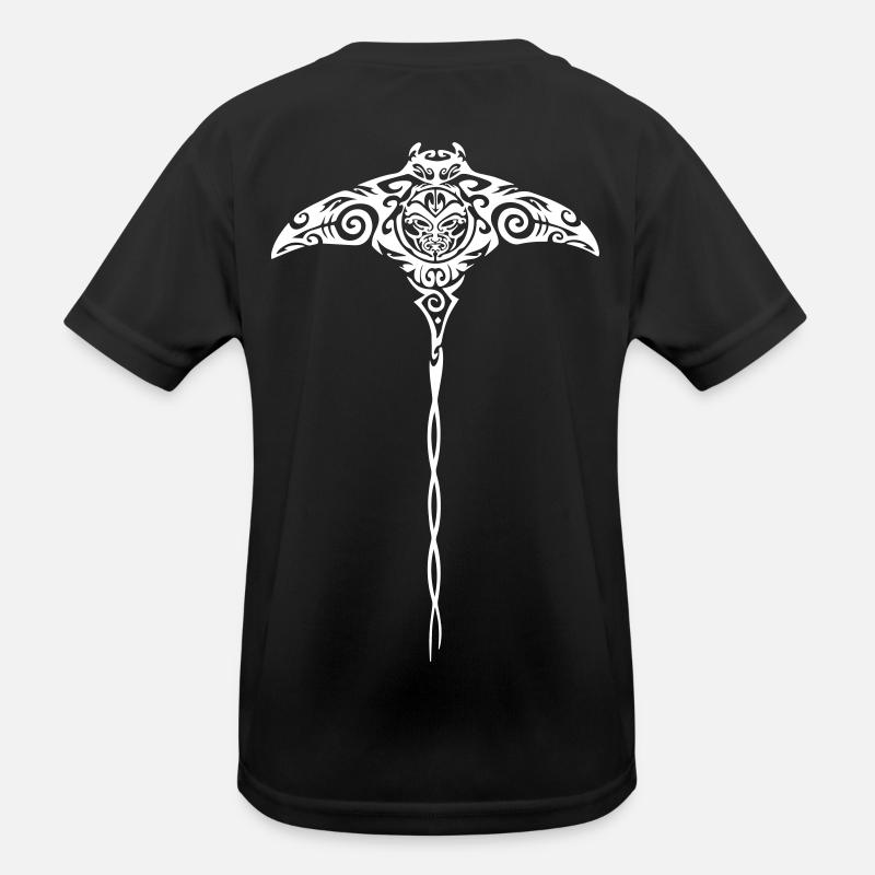 Aloha Ray - Kids Functional T-Shirt - black