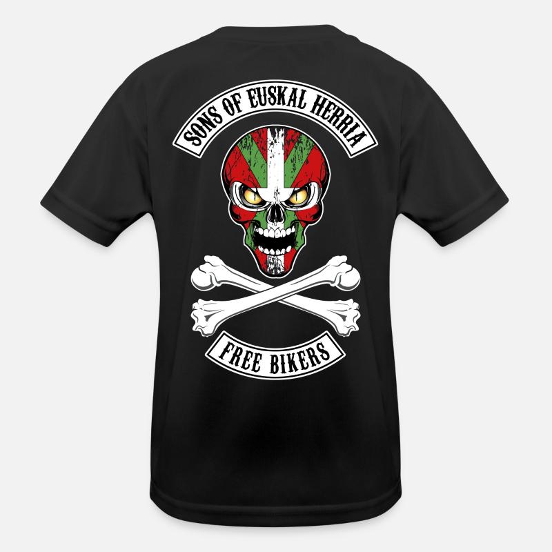 Basken Bikers Kinder Funktions-T-Shirt