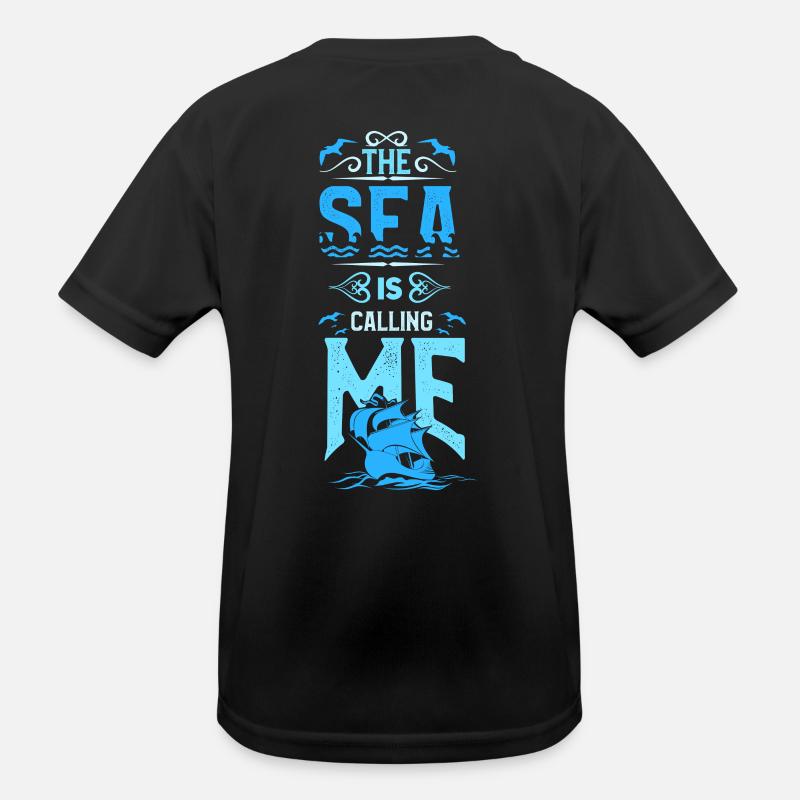 sailing Kids Functional T-Shirt