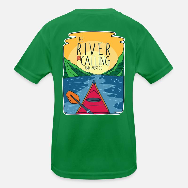 Kajak Kinder Funktions-T-Shirt
