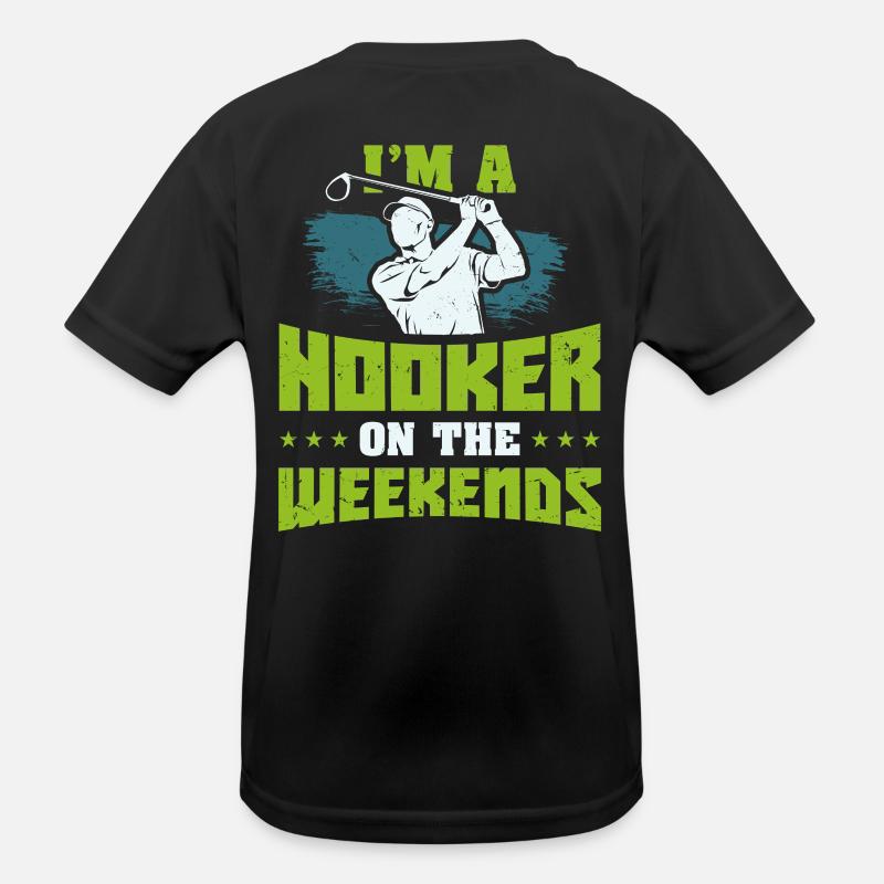 Golf Kinder Funktions-T-Shirt