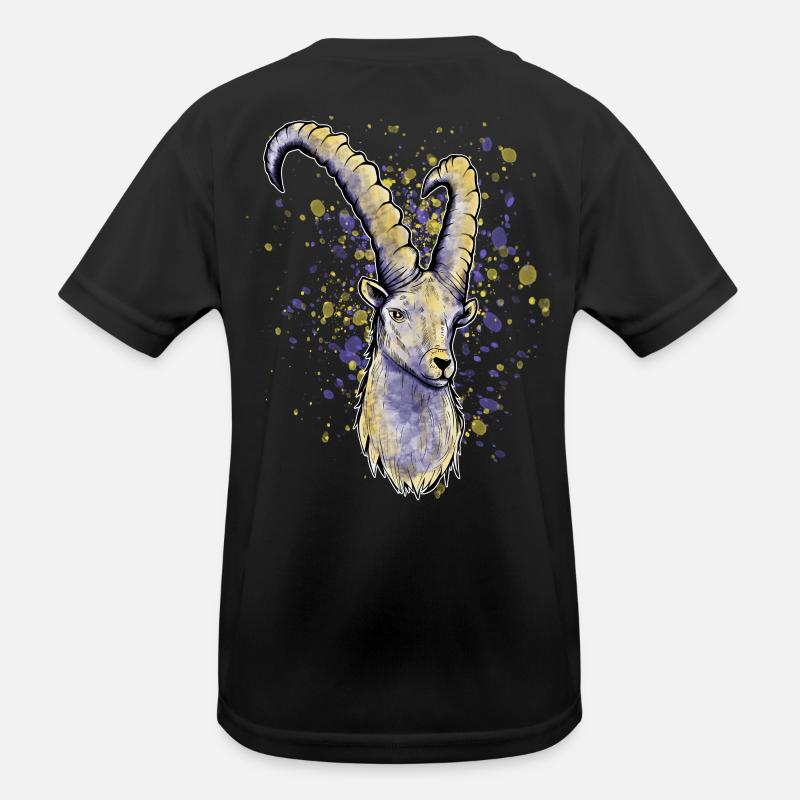 Steinbock Astrologie Kinder Funktions-T-Shirt