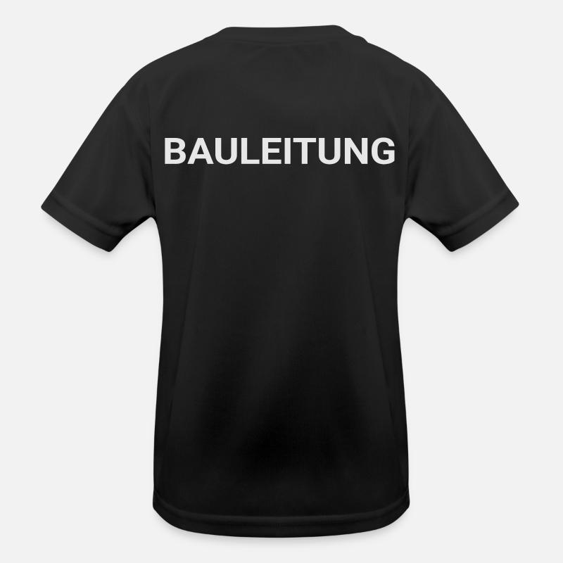 Bauleitung - Bauleiter Geschenk Kinder Funktions-T-Shirt