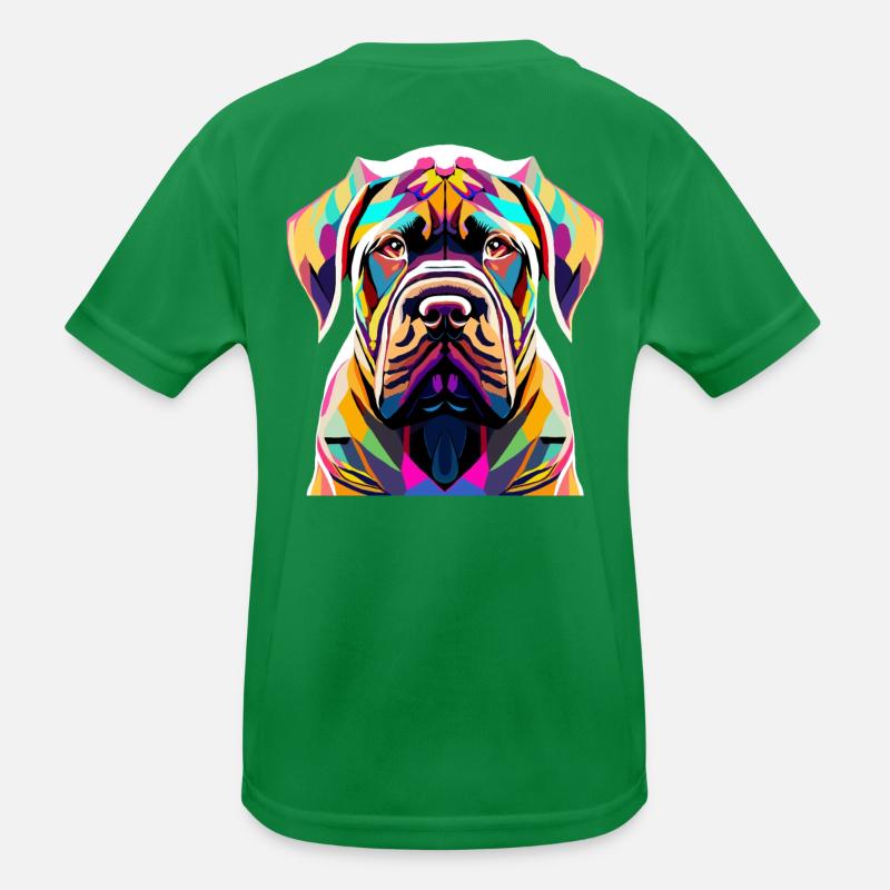 Carne Corso Kinder Funktions-T-Shirt