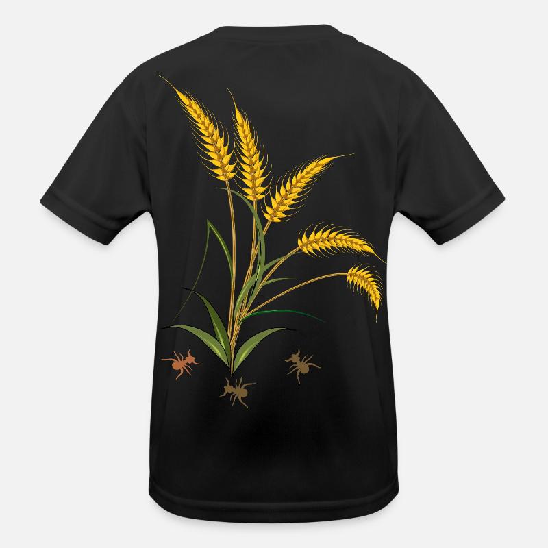 Épis de maïs avec fourmis T-shirt sport Enfant