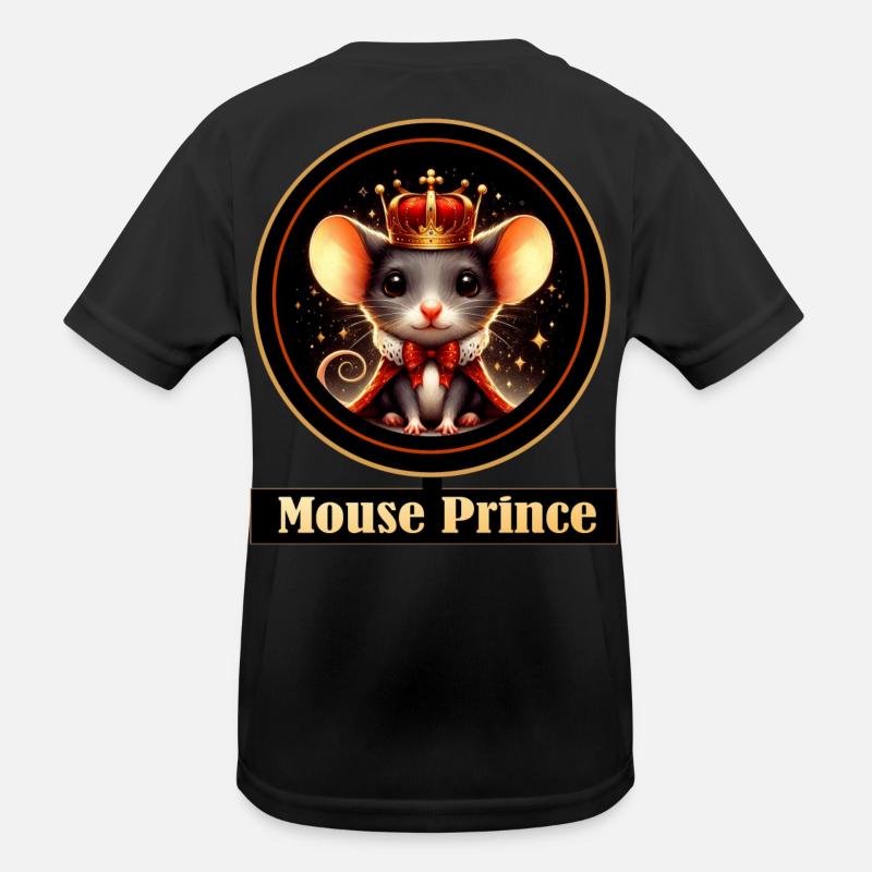 Mouse Prince King Magic Kids Functional T-Shirt