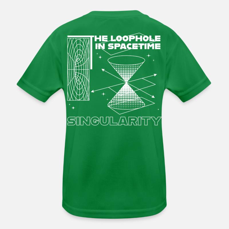 Singularité dans le trou spatio-temporel T-shirt sport Enfant