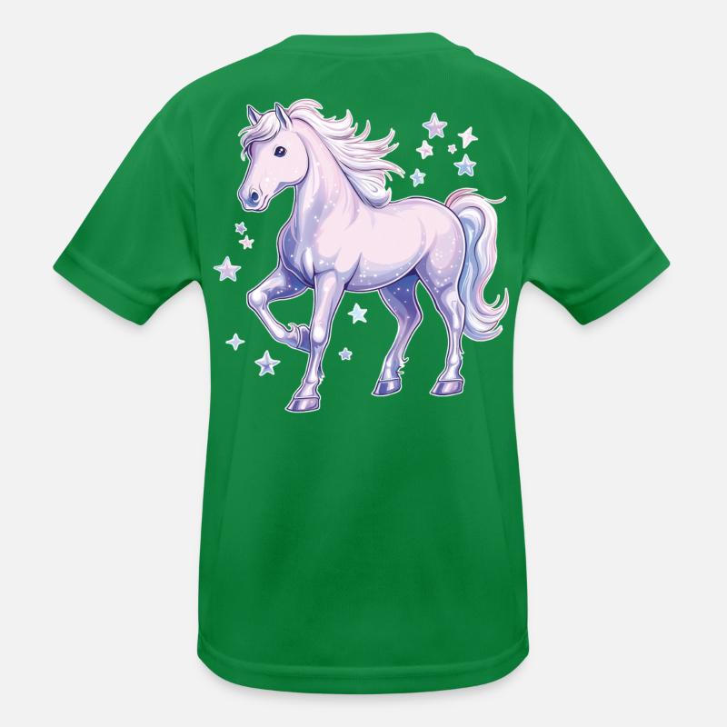 Cheval avec des étoiles T-shirt sport Enfant