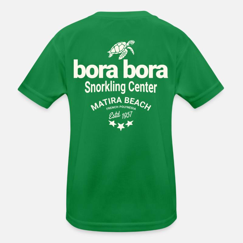 Bora Bora Tauchen Kinder Funktions-T-Shirt