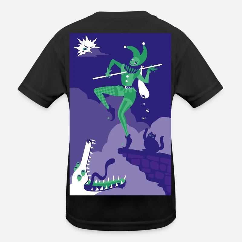 Der Narr - Tarot Große Arkana Illustration Kinder Funktions-T-Shirt