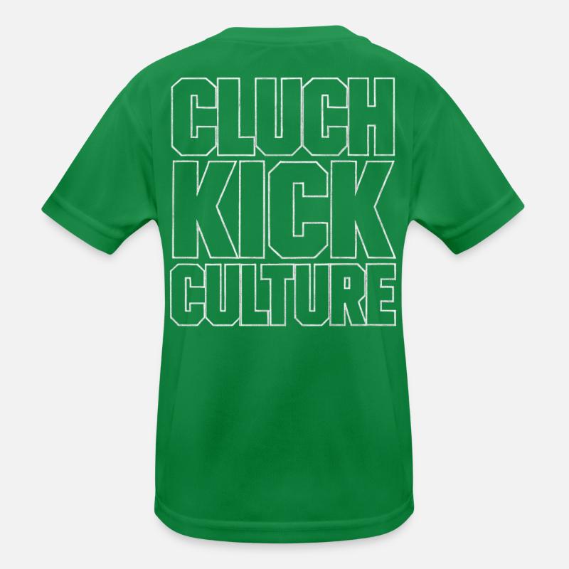 Conception de la scène de dérive de la culture Cluch Kick T-shirt sport Enfant