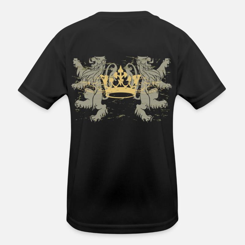 lion_crown Kids Functional T-Shirt