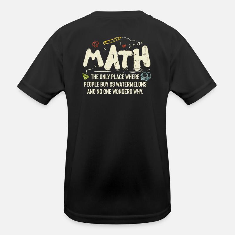 Mathematik Kinder Funktions-T-Shirt