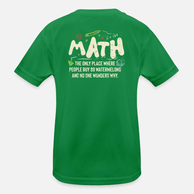 Mathematik Kinder Funktions-T-Shirt