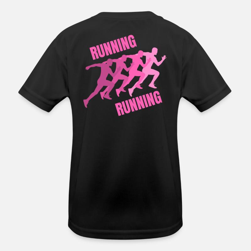 running, footing, course à pied, jogging T-shirt sport Enfant