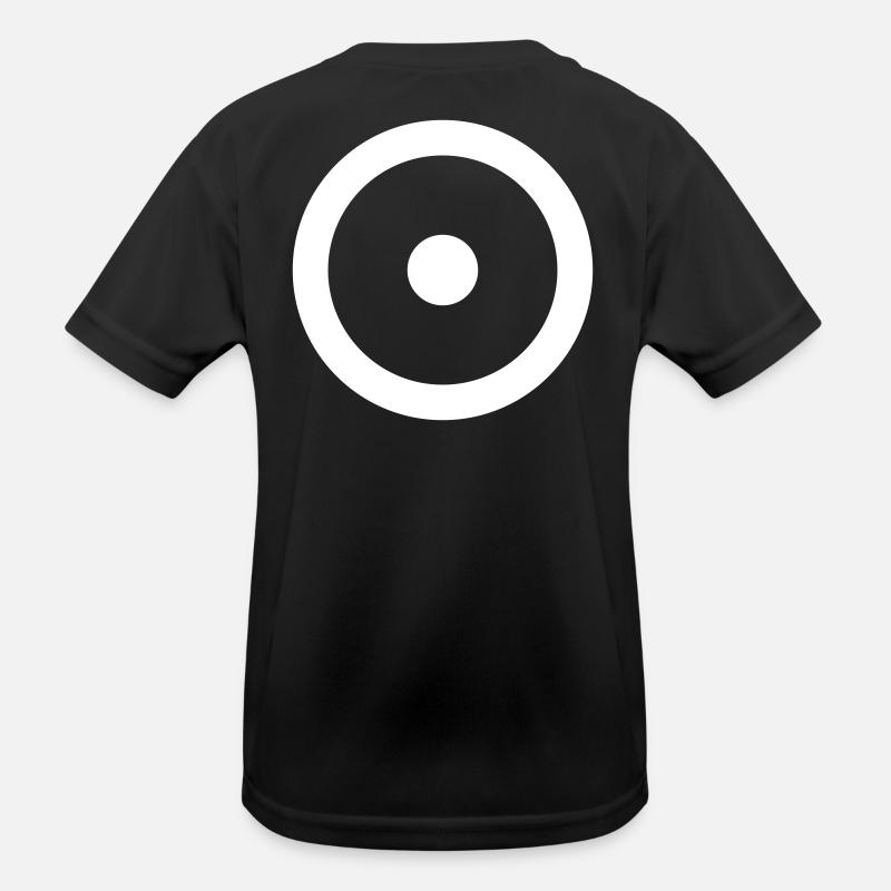 Joystick Minimal White Kids Functional T-Shirt